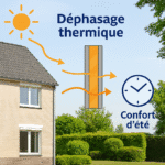 déphasage thermique calvados