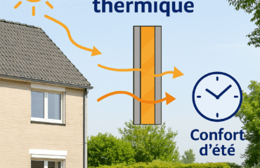 déphasage thermique calvados